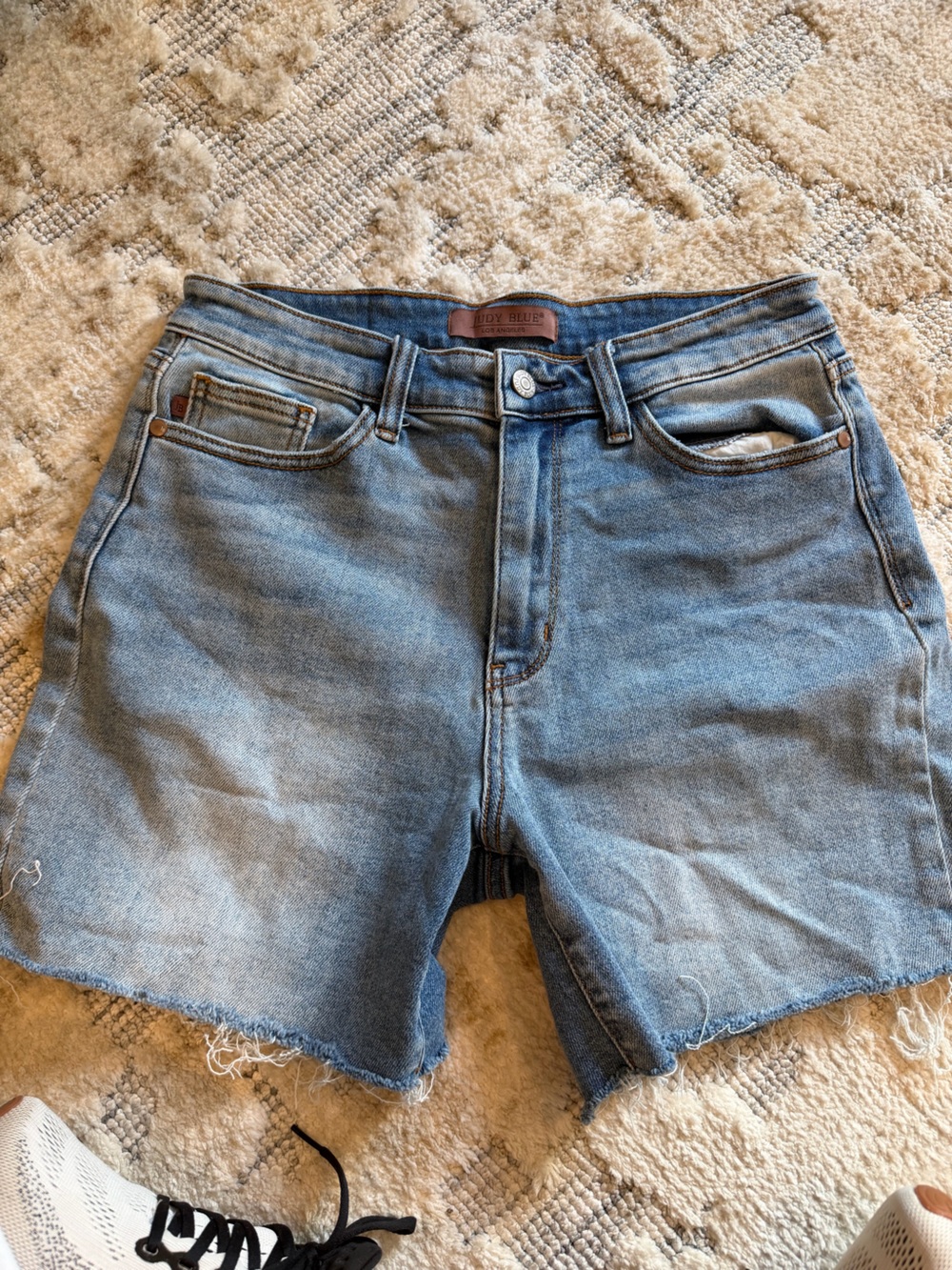 Light Wash Denim Shorts Judy Blue